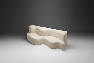  Archizoom Associati Upholstered Superonda Sofa by Archizoom for Poltronova Italy ca 1967