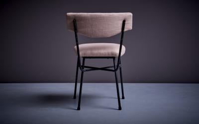 Arflex Early Elettra Chair by Studio BBPR for Arflex in light pink Italy 1950s