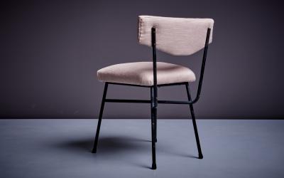 Arflex Early Elettra Chair by Studio BBPR for Arflex in light pink Italy 1950s