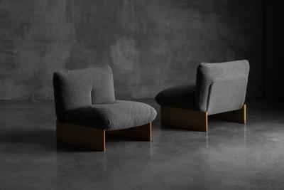  Arflex Mid Century Modular Lounge Chairs for Arflex Italy 1970s