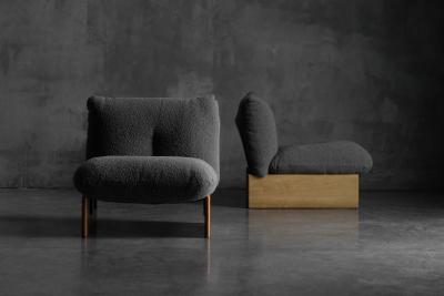  Arflex Mid Century Modular Lounge Chairs for Arflex Italy 1970s