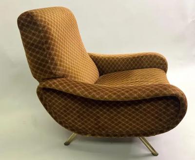  Arflex Pair of Original Italian Mid Century Lady Chairs by Marco Zanuso Arflex