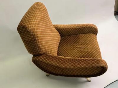  Arflex Pair of Original Italian Mid Century Lady Chairs by Marco Zanuso Arflex