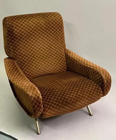  Arflex Pair of Original Italian Mid Century Lady Chairs by Marco Zanuso Arflex