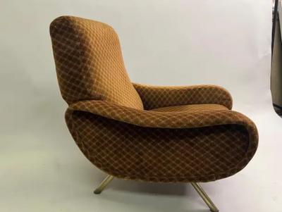  Arflex Pair of Original Italian Mid Century Lady Chairs by Marco Zanuso Arflex