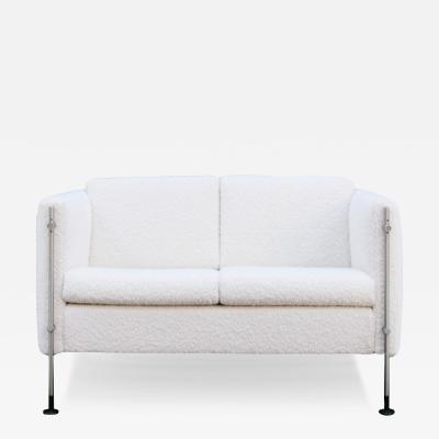  Arflex Sofa Mod Felix for Arflex Designed by Burkhard Vogtherr Upholstered in Boucl 