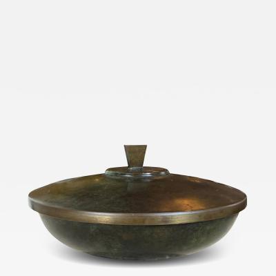  Argentor Bronce Lidded Bowl by Argentor Bronce