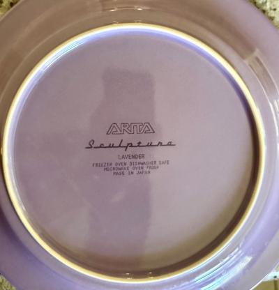  Arita Arita Sculptura dinner plates bowls chop plate 