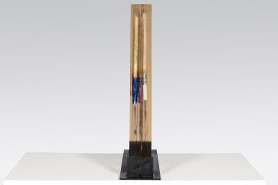  Arman 1970 lucite inclusion by Arman