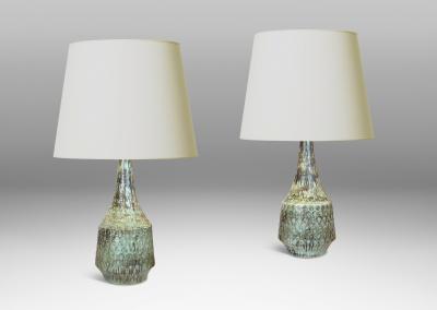  Arnold Wiigs Fabrikker Large Pair of Table Lamps by Arnold Wiigs Fabrikker