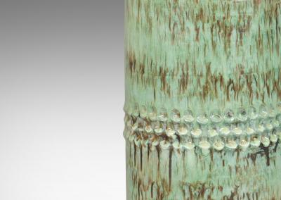  Arnold Wiigs Fabrikker Tall Table Lamp in Celadon Black by Arnold Wiigs Fabrikker