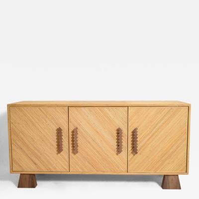  Arrabida 180cm rattan and walnut sideboard Barracuda edition 