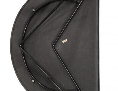  Arrben Italy Pair of Post Modern Arrben Italy Canasta Arm Chairs in Leather