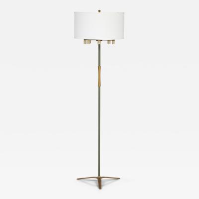  Arredoluce 1950s Italian Arredoluce Style Mid Century Modern Brass Tripod Floor Lamp