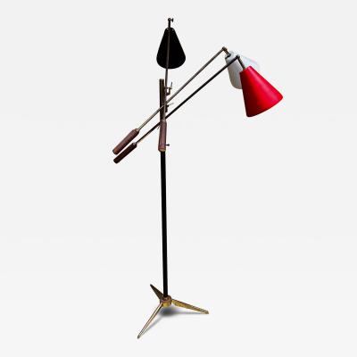  Arredoluce 1958 Style Arredoluce Early Triennale Floor Lamp Italy