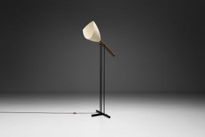  Arredoluce Angelo Lelii Model Televisione Floor Lamp for Arredoluce Italy 1956
