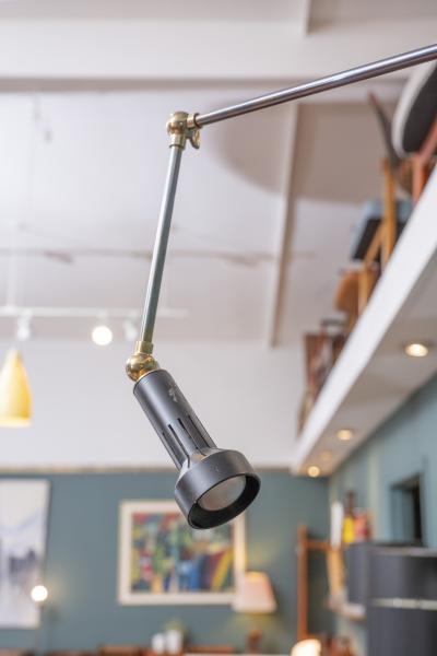  Arredoluce Angelo Lelii design Easel Lamp Cavaletto for Arredoluce Italy