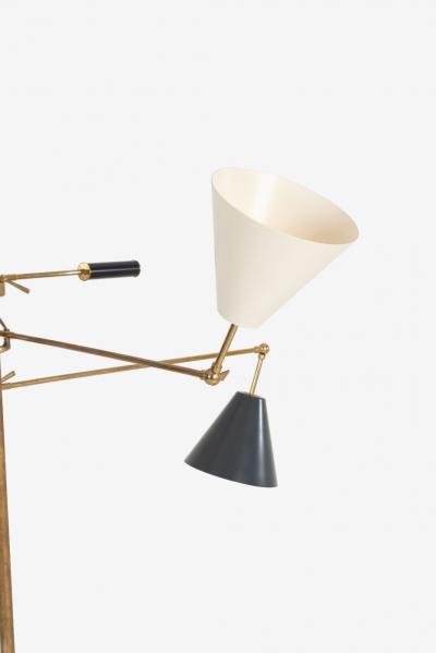  Arredoluce Angelo Lelii for Arredoluce Triennale Floor Lamp model 12128 Italy c 1947