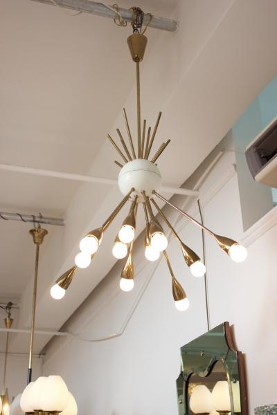  Arredoluce Arredoluce Chandelier made in 1950 in Italy