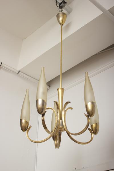  Arredoluce Arredoluce Style Chandelier made in Milan 1955
