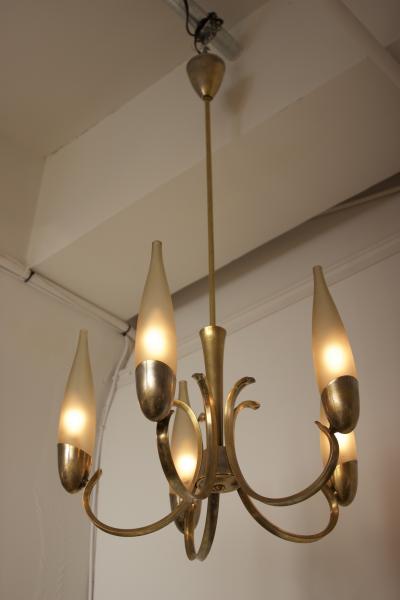  Arredoluce Arredoluce Style Chandelier made in Milan 1955