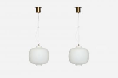  Arredoluce Arredoluce style ceiling pendants a pair