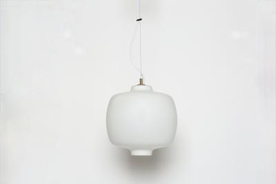 Arredoluce Arredoluce style ceiling pendants a pair