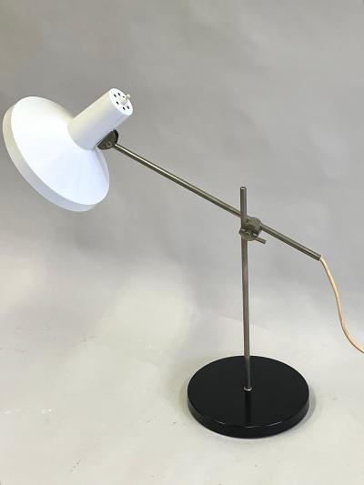  Arredoluce Italian Mid Century Modern Cantilevered Table Desk Lamp Attr to Arredoluce