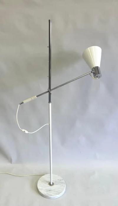  Arredoluce Italian Mid Century Modern Counter Balance Floor Lamp Angelo Lelli Arredoluce