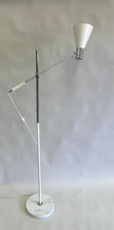  Arredoluce Italian Mid Century Modern Counter Balance Floor Lamp Angelo Lelli Arredoluce