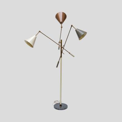  Arredoluce Mid century Multicolor Triennale floor lamp Italian design