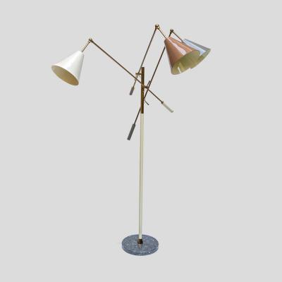  Arredoluce Mid century Multicolor Triennale floor lamp Italian design
