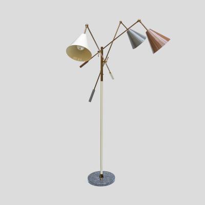  Arredoluce Mid century Multicolor Triennale floor lamp Italian design