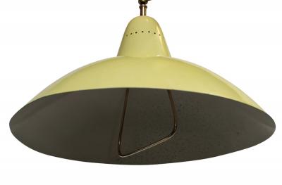  Arredoluce Sliding hanging lamp in the style of Arredoluce or Stilnovo Italy 1950