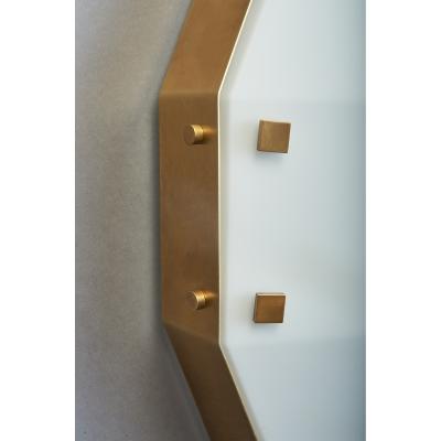  Arredoluce Three Pair of Satin Opaline Glass Sconces or Ceiling Lights 1960s