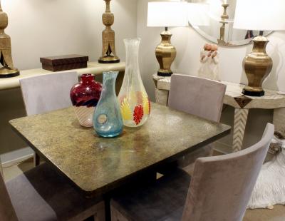  Arte Vetraria Muranese A V E M A Ve M AVeM A V E M Large Hand Blown Pulegoso Glass with Red and Yellow Murrhines 1950s