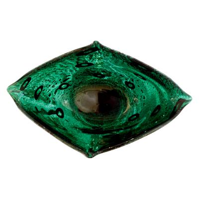  Arte Vetraria Muranese A V E M A Ve M AVeM Giulio Radi Hand Blown Vessel with Gold and Silver Foil and Murrhines 1940s