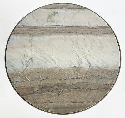  Artefacto Rosana Cavalheiro Artefacto Branti Side Table Inset Marble Top