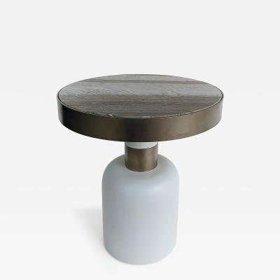  Artefacto Rosana Cavalheiro Artefacto Branti Side Table Inset Marble Top