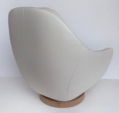  Artefacto Vintage Artefacto Leather Luna Lounge Swivel Chair 