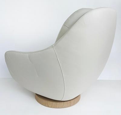  Artefacto Vintage Artefacto Leather Luna Lounge Swivel Chair 