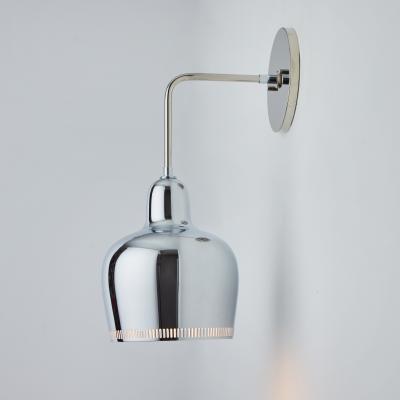  Artek Alvar Aalto A330s Chrome Wall Light Light for Artek