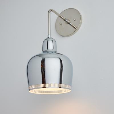  Artek Alvar Aalto A330s Chrome Wall Light Light for Artek