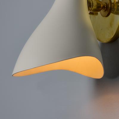  Arteluce 1950s Gino Sarfatti Model 10 Sconce for Arteluce in White
