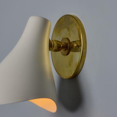  Arteluce 1950s Gino Sarfatti Model 10 Sconce for Arteluce in White