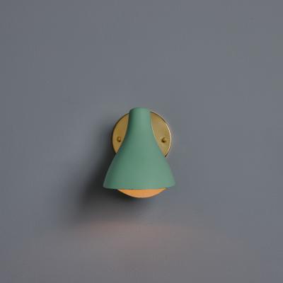  Arteluce 1950s Gino Sarfatti Model 10 sconce for Arteluce in Green