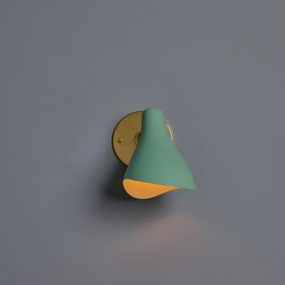  Arteluce 1950s Gino Sarfatti Model 10 sconce for Arteluce in Green