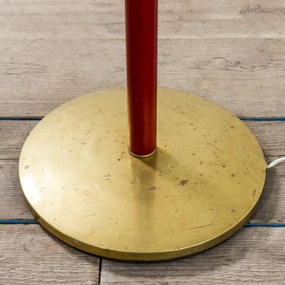  Arteluce Angelo Lelii mod Tris Floor Lamp Arredoluce Adjustable Diffuser 50s