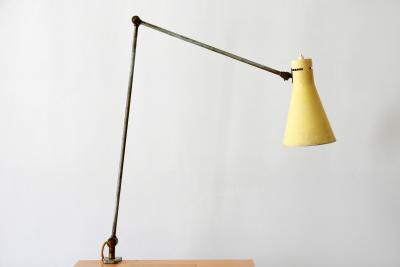  Arteluce Articulated Clamp Table Light or Task Lamp by Vittoriano Vigano for Arteluce
