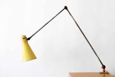  Arteluce Articulated Clamp Table Light or Task Lamp by Vittoriano Vigano for Arteluce
